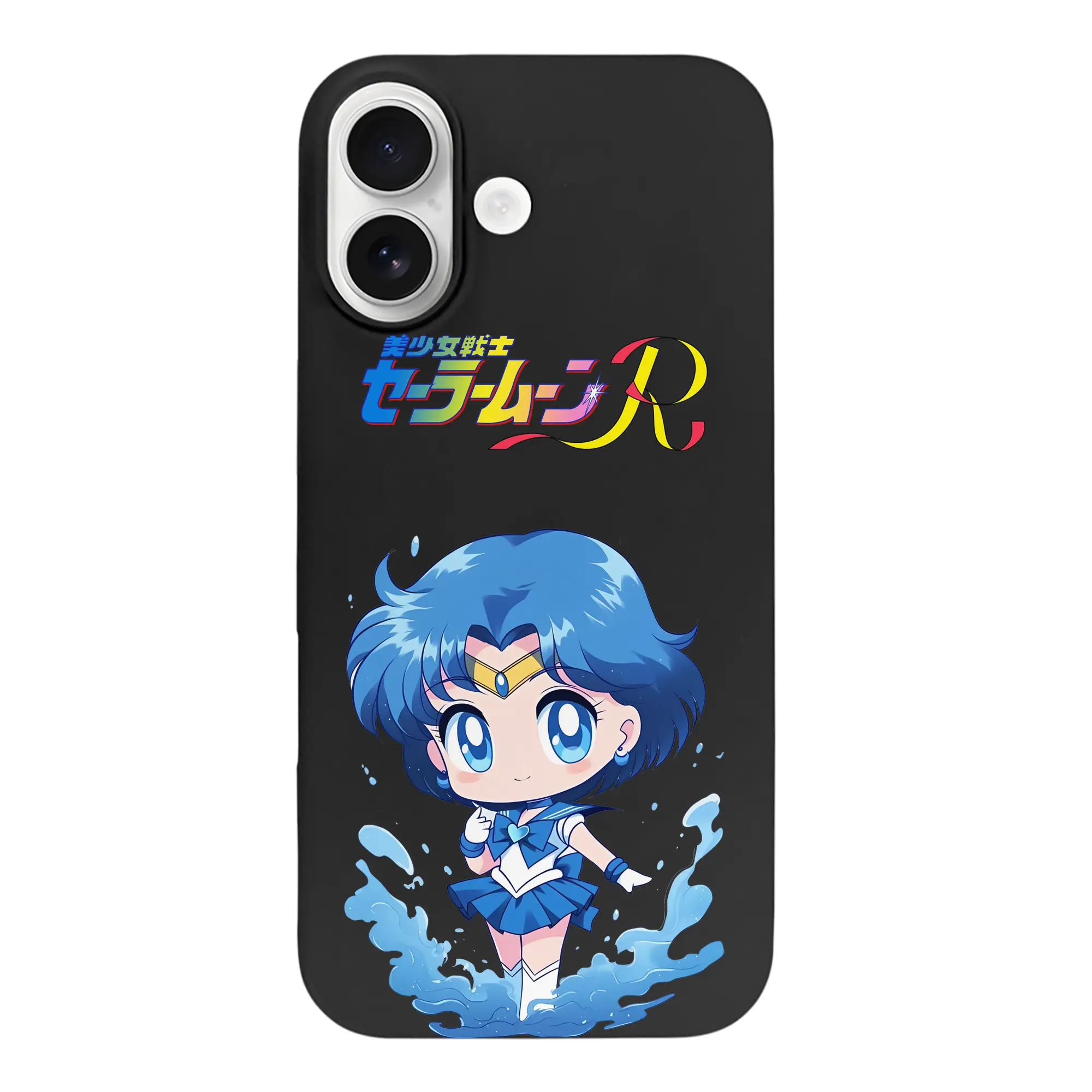 美少女戦士セーラームーン グッズ 水野 亜美 - iPhone 17 シリーズ シリコンケース 薄型 耐衝撃 指紋防止 ソフトタッチカバー 精密フィット 傷防止 保護ケース iPhone 17/17 Air/17 Pro/17 Pro Max 対応